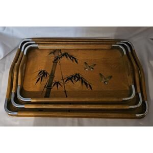 Nesting Bamboo Trays